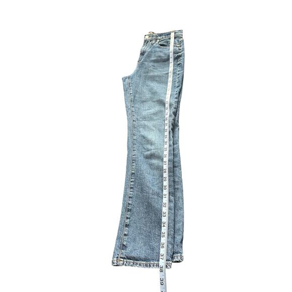 Madewell Rossie Wash The High-Rise Slim Boyjean Straight Leg Jean Size 24 - Picture 14 of 14